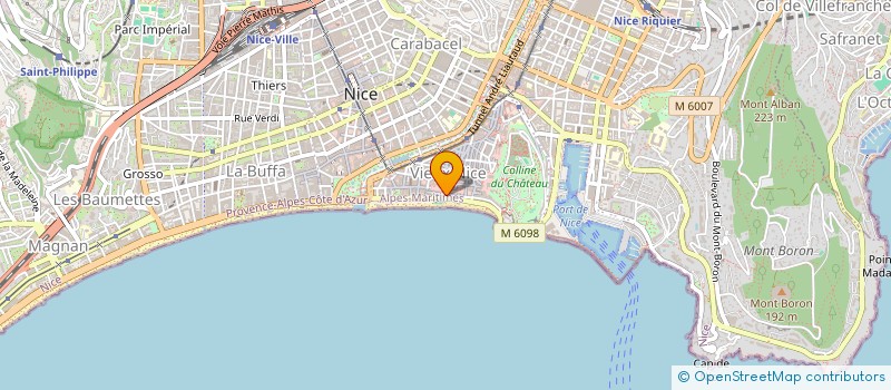 localisation de l'entreprise FOREL IMMO  NICE