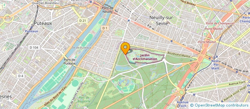 localisation de l'entreprise FORELI à PARIS