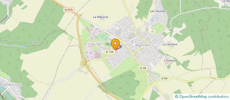 localisation de l'entreprise FORENOV à MARINES