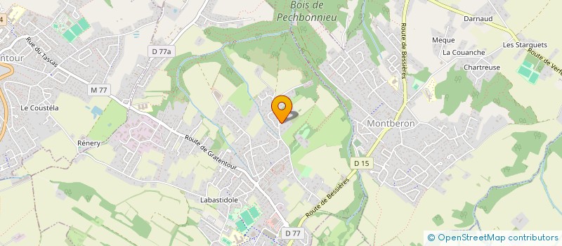 localisation de l'entreprise FORENSICS - DATA (F-DATA)  PECHBONNIEU