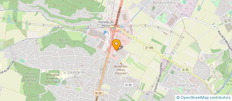 localisation de l'entreprise FORENSOL à BALLAINVILLIERS