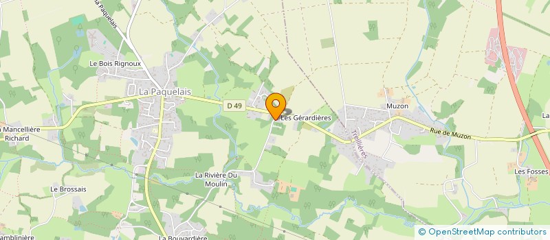 localisation de l'entreprise FORESDEV  VIGNEUX-DE-BRETAGNE