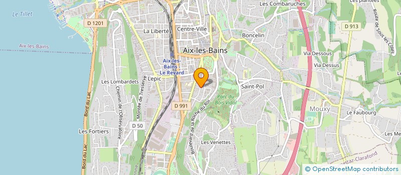 localisation de l'entreprise FORESEE YOU à AIX-LES-BAINS