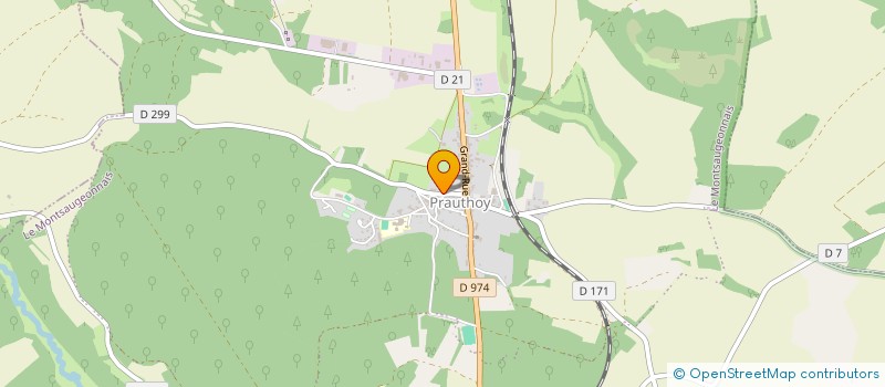 localisation de l'entreprise FORESPAL à LE MONTSAUGEONNAIS