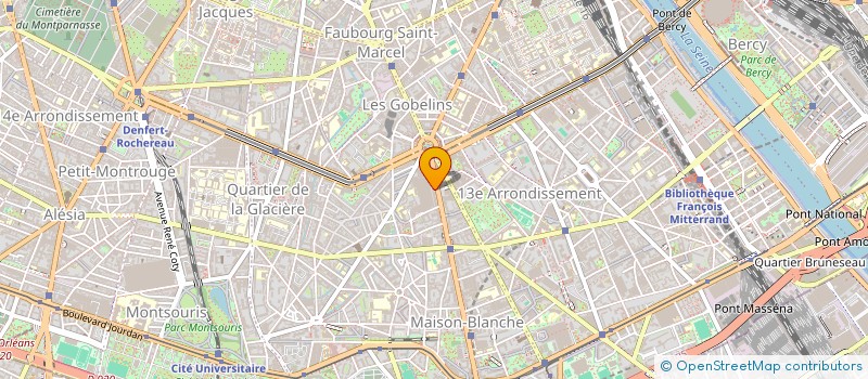 localisation de l'entreprise FOREST à BOBIGNY
