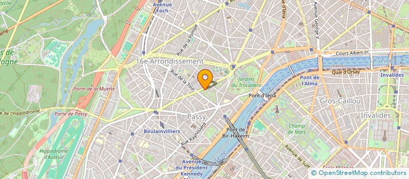 localisation de l'entreprise FOREST  PARIS