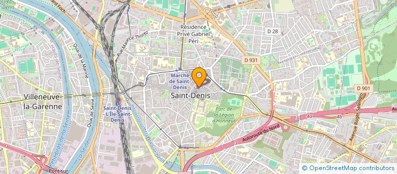 localisation de l'entreprise FOREST à SAINT-DENIS
