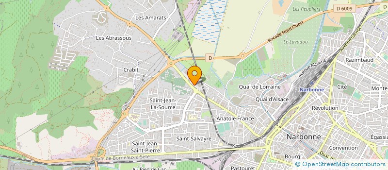 localisation de l'entreprise FOREST 66  PERPIGNAN