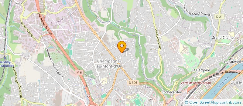 localisation de l'entreprise FOREST AVOCATS  SAINTE-FOY-LES-LYON