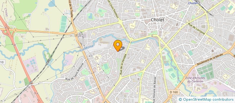 localisation de l'entreprise FOREST CITY à CHOLET