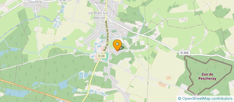 localisation de l'entreprise FOREST CONCEPT à SOULITRE