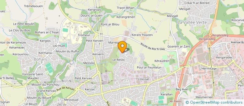 localisation de l'entreprise FOREST CONSULT à BREST