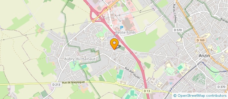 localisation de l'entreprise FOREST DIS à VALENCIENNES