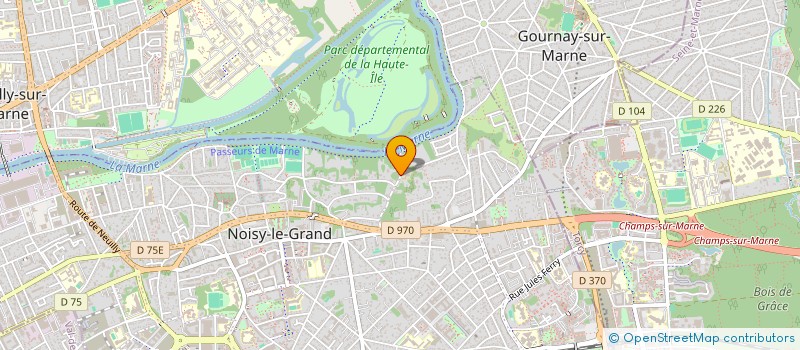 localisation de l'entreprise FOREST ENGINEERING  NOISY-LE-GRAND