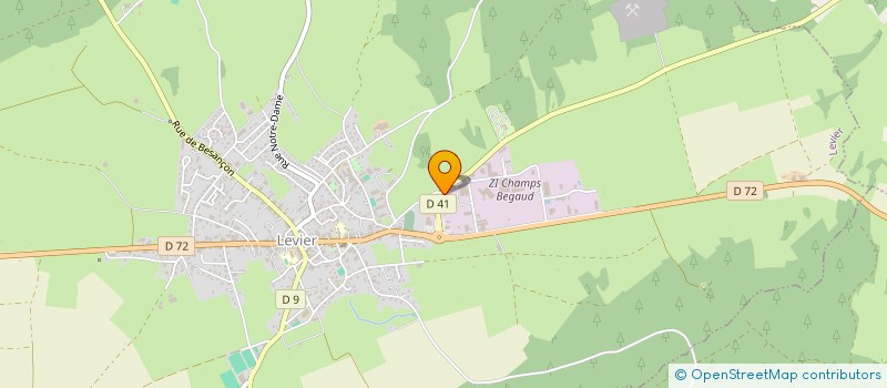 localisation de l'entreprise FOREST EXPERT SOLUTIONS  LEVIER