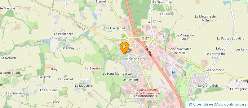 localisation de l'entreprise FOREST FAMILY INVEST  LA MEZIERE