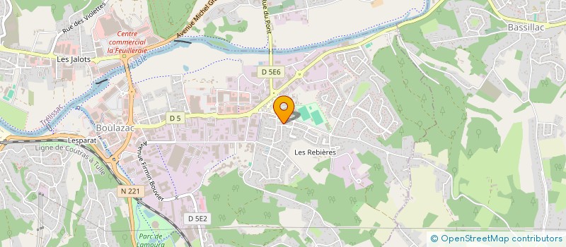 localisation de l'entreprise FOREST GRIMP 24 à BOULAZAC ISLE MANOIRE