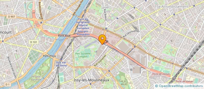 localisation de l'entreprise FOREST HILL PARIS SUD à PARIS