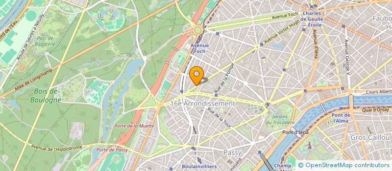 localisation de l'entreprise FOREST HOTELLERIE SAS  PARIS