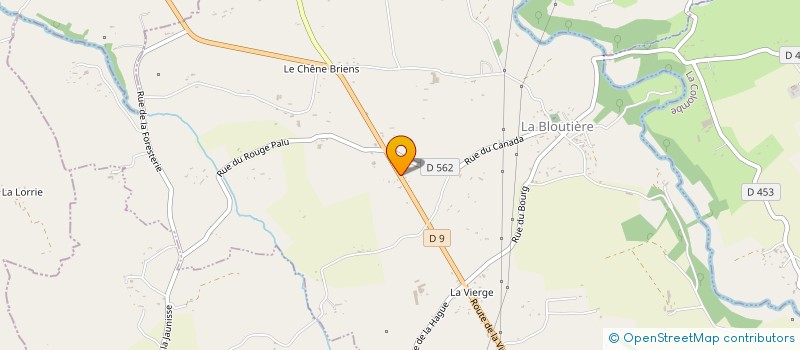 localisation de l'entreprise FOREST IMMO  LA BLOUTIERE