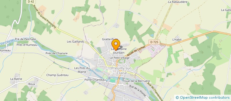 localisation de l'entreprise FOREST INNOV  CHAMBON