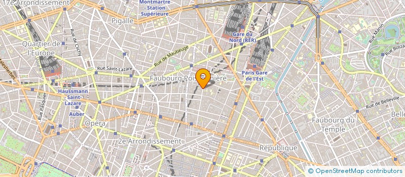 localisation de l'entreprise FOREST MOUSSE à PARIS