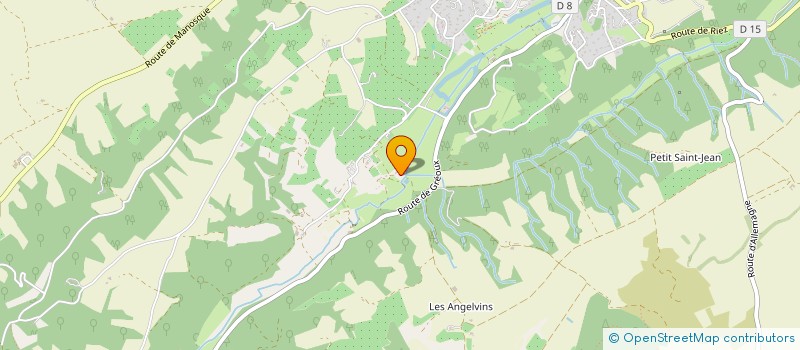 localisation de l'entreprise FOREST TRACK  VALENSOLE