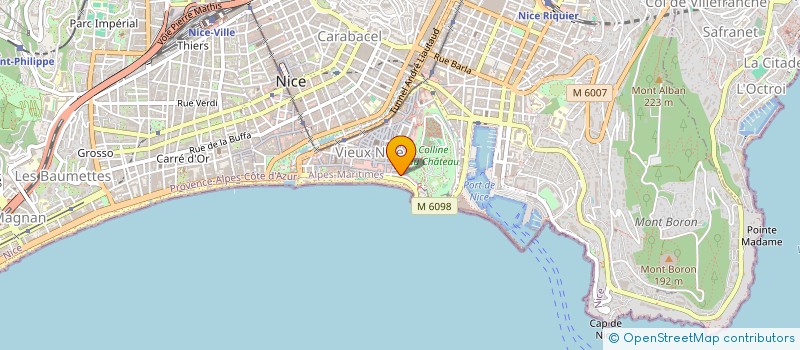 localisation de l'entreprise FORESTA à NICE