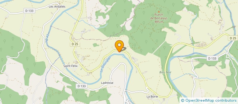 localisation de l'entreprise FORESTA NERA  CALMELS-ET-LE-VIALA