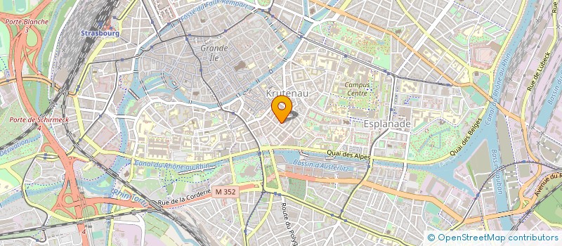 localisation de l'entreprise FORESTADENT à STRASBOURG