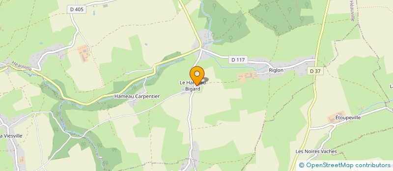 localisation de l'entreprise FORESTCAPITAL  HEAUVILLE