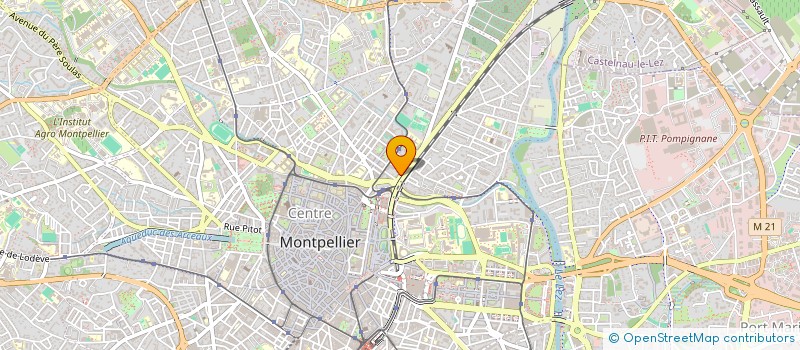 localisation de l'entreprise FORESTIE ET FILS à MONTPELLIER