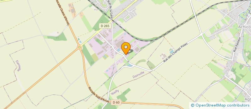 localisation de l'entreprise FORESTIER  DAINVILLE