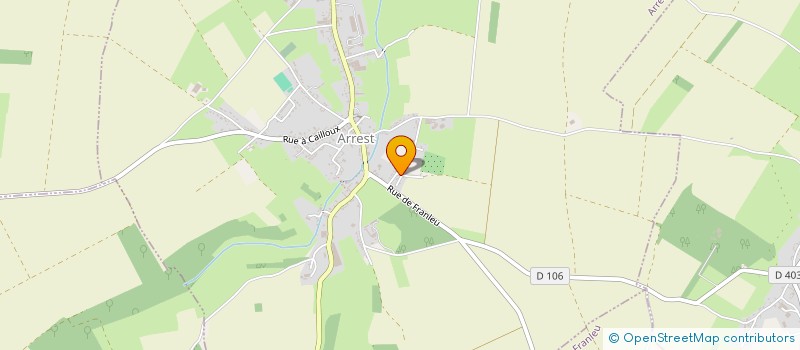 localisation de l'entreprise FORESTIER  ARREST