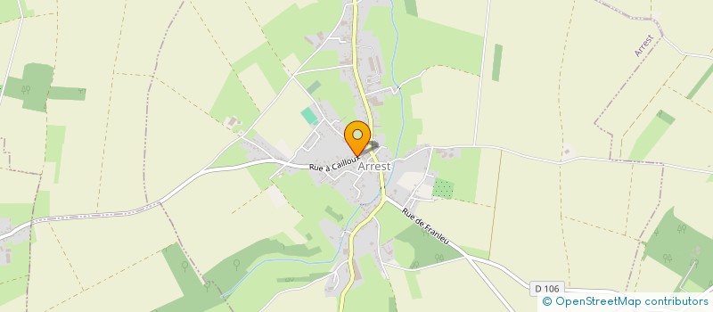 localisation de l'entreprise FORESTIER POIRET à ARREST