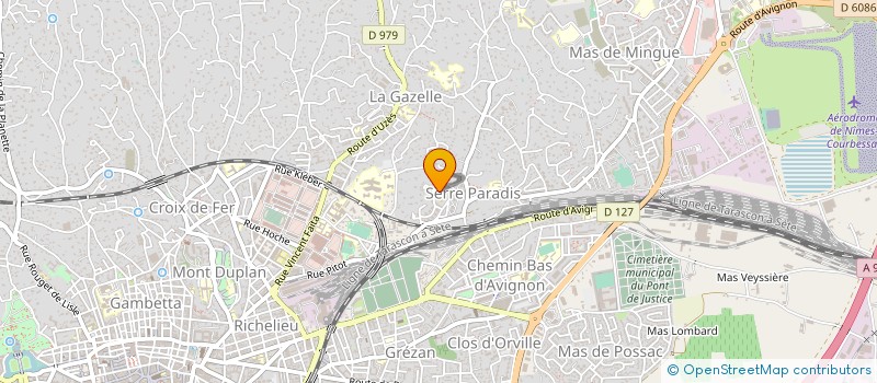 localisation de l'entreprise FORESTIER SARL à NIMES