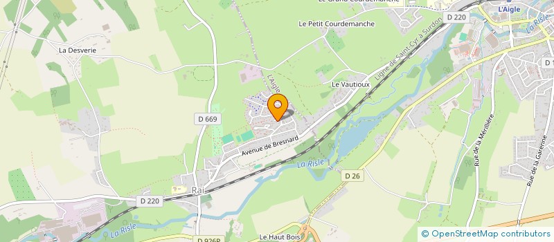 localisation de l'entreprise FORESTIERE 2000 à RAI
