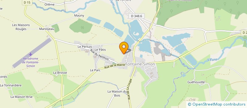 localisation de l'entreprise FORESTIERE CAM à FONTAINE-SIMON