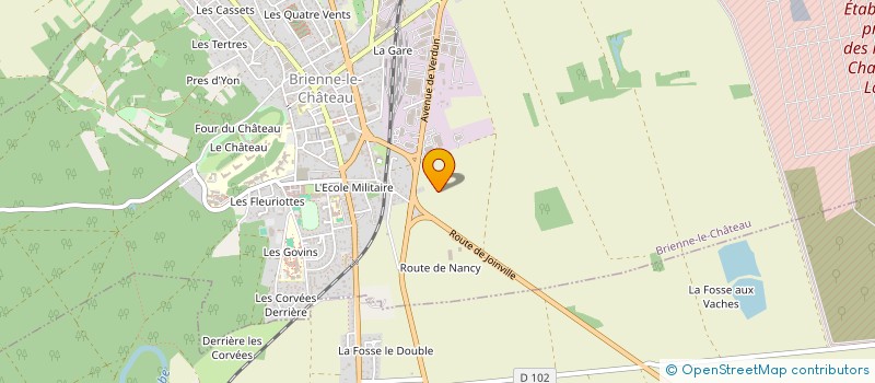 localisation de l'entreprise FORESTIERE DE BRIENNE à BRIENNE-LE-CHATEAU