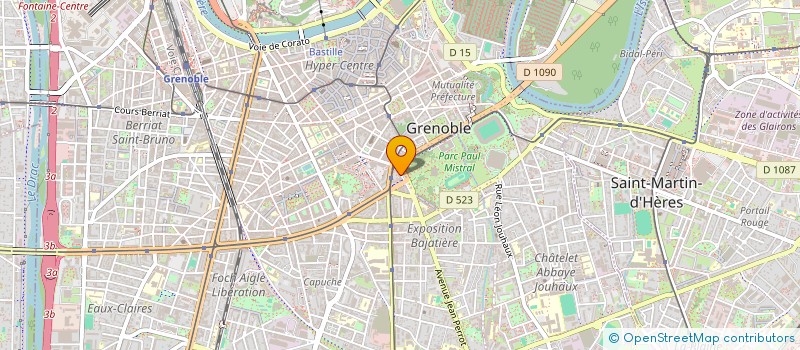 localisation de l'entreprise FORESTIERE DU SUD EST  GRENOBLE