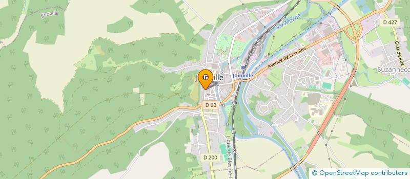 localisation de l'entreprise FORESTIERE JOINVILLOISE SARL à JOINVILLE