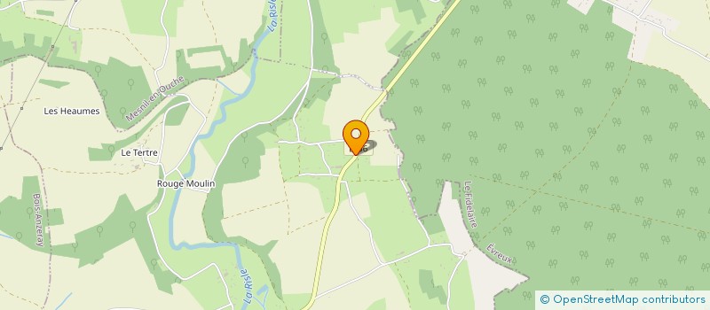 localisation de l'entreprise FORESTIERE LELODET à MESNIL-EN-OUCHE