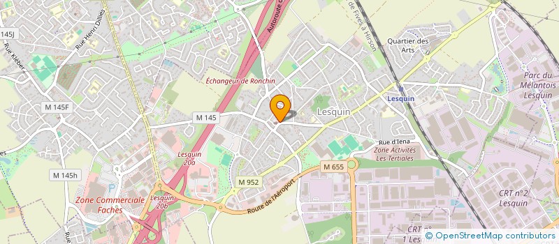 localisation de l'entreprise FORESTIERE LESQUINOISE à LESQUIN