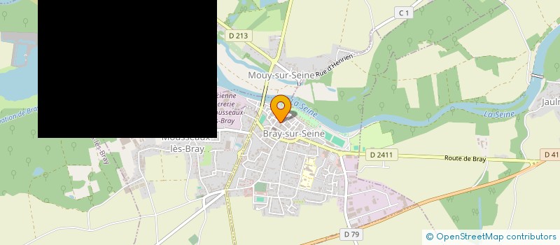 localisation de l'entreprise FORESTIERE THOMMELIN  VILLENAUXE-LA-PETITE