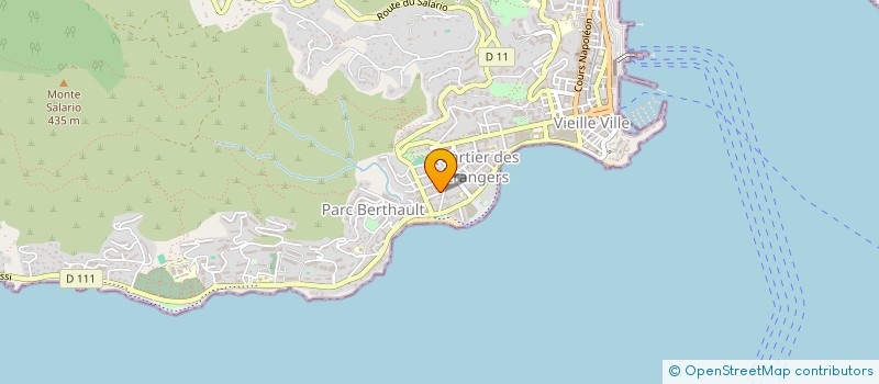 localisation de l'entreprise FORESTIMBER FRANCE à AJACCIO