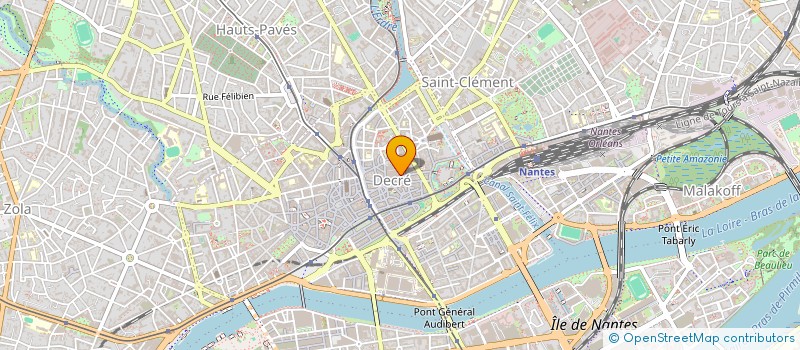 localisation de l'entreprise FORET  NANTES