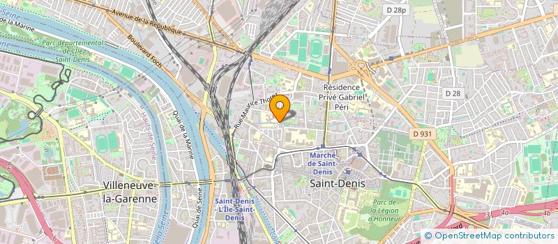 localisation de l'entreprise FORET'AGIR à SAINT-DENIS