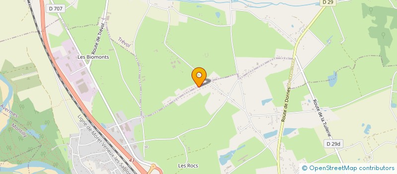 localisation de l'entreprise FORET BOIS SELECTION  AVERMES