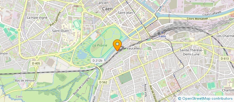 localisation de l'entreprise FORET DANSANTE à CAEN