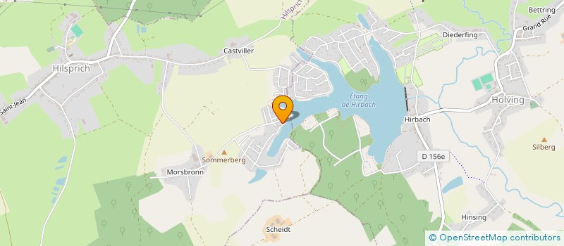 localisation de l'entreprise FORET DE L'INDIVISION SIEBERT  GRUNDVILLER